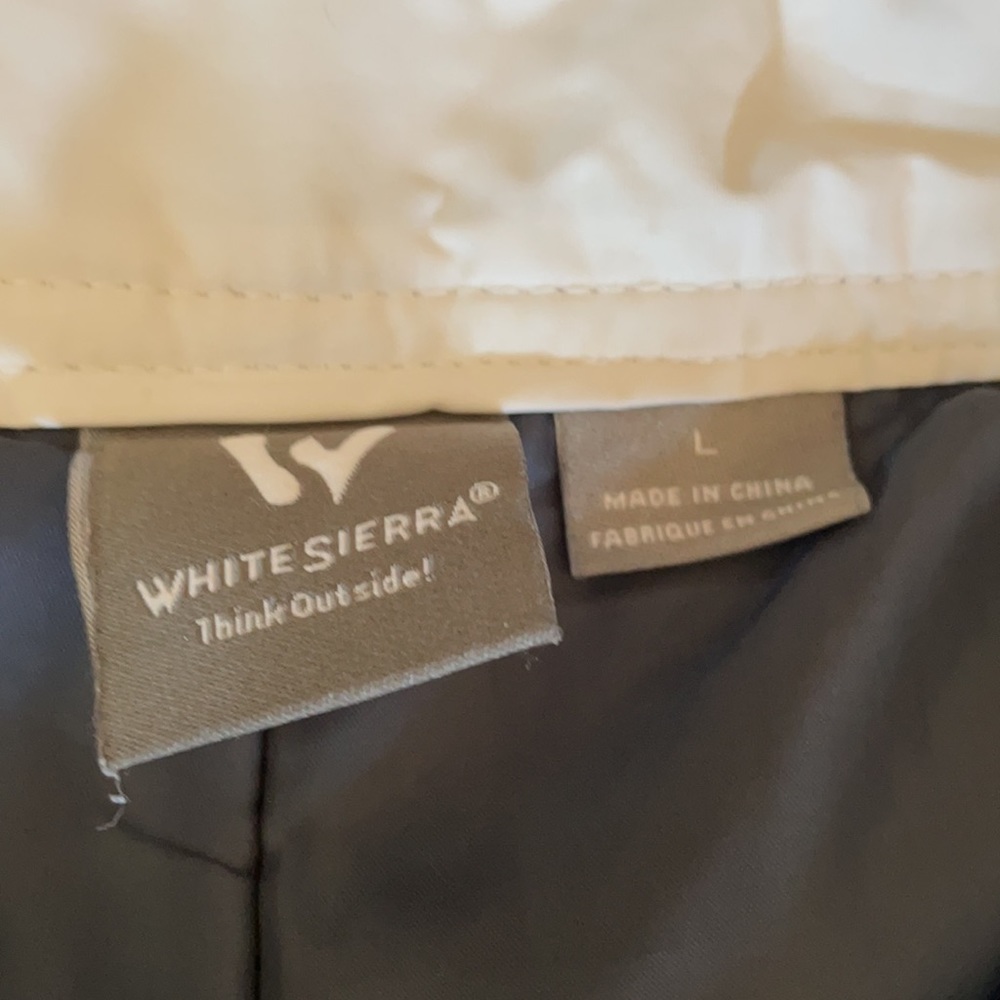 Big Girls Off-white Snow Pants - Picture 6 of 8